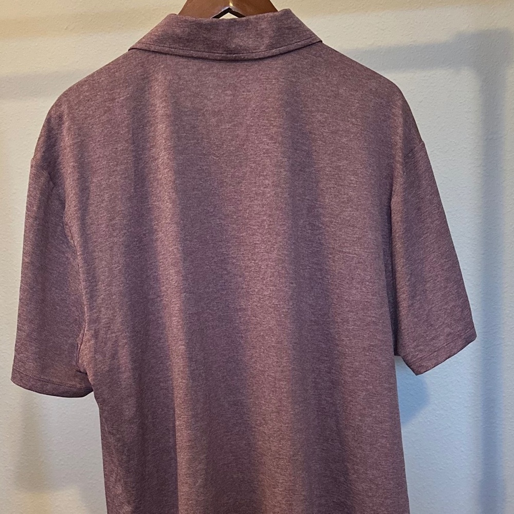 Stylus Men’s Heathered Polo Shirt - Short Sleeve - Picture 4 of 6
